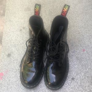 Black Patent Leather Dr. Martens women’s size 7